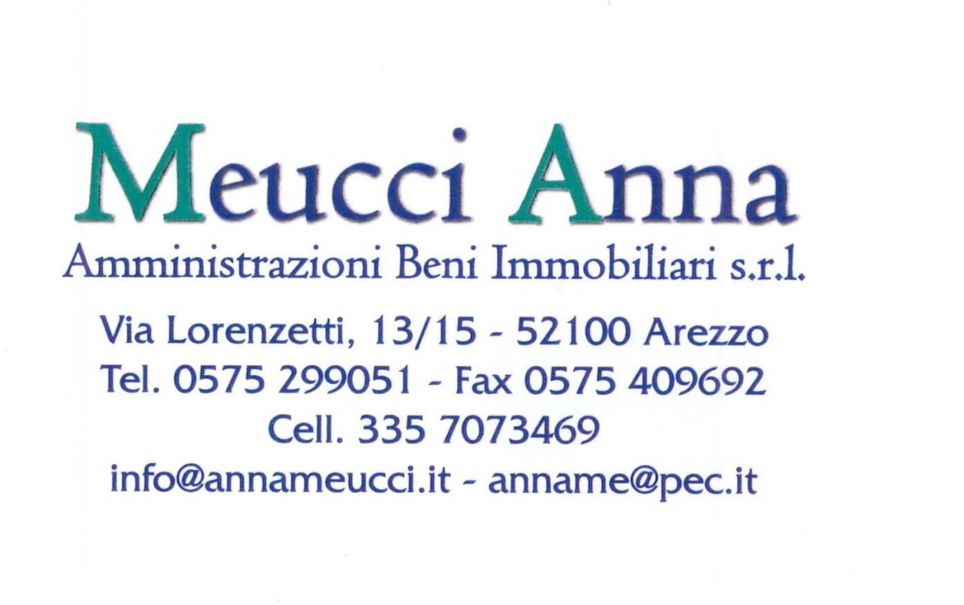 Meucci Anna Amministrazioni Beni Immobiliari S.r.l. Arezzo